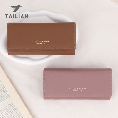 新しい大容量の女性のカードホルダー 財布 卸売 財布 ファッショナブルなクロスパターンクラッチバッグ女性のための