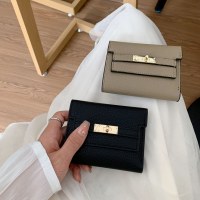 レディース財布インズレディーススモールウォレットレディースハイエンドスモールフォールディングウォレットショートクラッチバッグウォレット