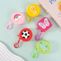 新しい小銭入れクリエイティブかわいい漫画シリコーンバッグスタイルポータブルバッグヘッドフォン収納袋キーチェーンペンダントバッグ卸売