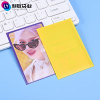 インライトカラー二層カードフィルム高価値アルバムフォトカード保護透明スリーブスター追跡フォトカード保護フィルムカードスリーブ