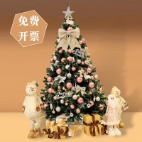 2024 新しいクリスマスツリーパッケージインターネット有名人生放送モールクリスマスウィンドウ装飾シーンレイアウトリトルレッドブック