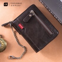 カジュアルメンズウォレットショートジッパーマルチカードスロット小銭入れ多機能カードホルダー 財布 メンズ卸売