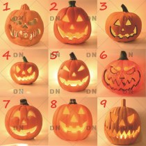 カボチャランタン ハロウィーン装飾 カボチャ編集カボチャランタン装飾パンプキンスケルトン