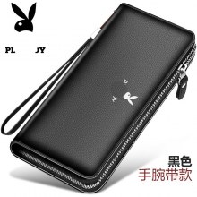 メンズ財布ロング大容量トレンディな 2024 新しい学生カードホルダー携帯電話消磁運転免許証