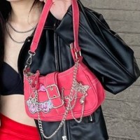 レディースバッグクロスニッチミレニアムホットガールバッグクロスボディハンドチェーン脇の下バッグトレンディ