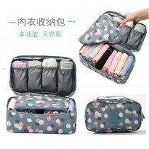 新しい韓国スタイルのブラジャーバッグ無地防水多機能トラベルオーガナイザーバッグホーム下着下着収納袋卸売