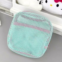 カラフルなスポットメッシュ豆腐バッグ超軽量メッシュゴミ収納袋多目的収納袋