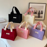 ハンドバッグの女性の新しいファッションキャンバスバッグ女性のための大容量ハンドヘルドトートバッグ