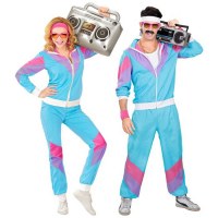 80年代レトロヒップホップディスコスーツハロウィンカーニバルコスプレ衣装