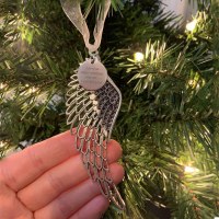 新しいクリスマスペンダント羽蝶のお土産