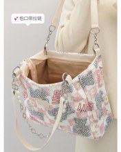 通勤大容量トートラージバッグ女性の新しいハイエンド多用途ショルダーバッグ学生クラスのキャンバスバッグ