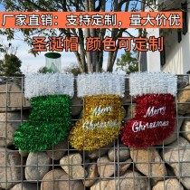 クリスマスデコレーション、クリスマスツリーペンダント、クリスマスデコレーション、プラスチックオーナメント、工芸品、クリスマスソックス