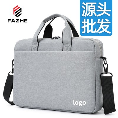 ビジネスノートパソコンバッグ、ファッショナブルなショルダーバッグ、大容量ブリーフケース、防水ノートパソコンバッグ