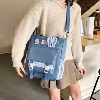 新しいシンプルな韓国風おしゃれ耳多用途大容量女子学生家庭教師バッグ授業通学トートバッグ
