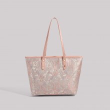 2024新しいニッチデザインの刺繍入り大容量トートバッグ、多用途の仕事や通勤用肩脇バッグ