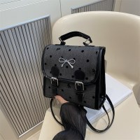 2024 新しいファッショナブルな美的カジュアルパーソナライズされたバックパックニッチファッションハンドヘルド小さなバッグ女性のバッグ学生スクールバッグ
