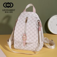 バックパック夏の新しいファッションヨーロッパとアメリカンスタイルのレトロ人気チェストバッグダブルショルダーバッグ女性のための