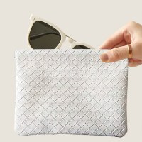 破片化粧品袋小さなポータブル口紅イヤホンデータケーブル収納袋 PU サングラス収納袋ミニ小銭入れ