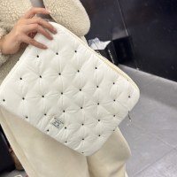 韓国タブレットバッグインナーバッグ新しい刺繍ドット 11/13/15 インチラップトップ収納袋女性のための