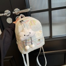 優しい雰囲気の女の子リュック、かわいいランドセル、ミニバッグ、女子大生の春のお出かけリュック