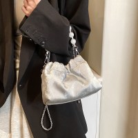 女性のための小さなバッグ 2024 新しいニッチデザインクロスボディバッグテクスチャレディースポータブルバケットバッグ菱形バッグ