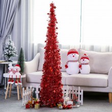 クリエイティブクリスマス用品トップクリスマスツリー格納式折りたたみクリスマスデコレーションツリーオーナメントツリー