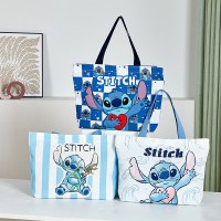 大型キャンバスバッグ ストロベリーベア ショルダーバッグ ハンドバッグ レディースバッグ 大容量 ショッピングバッグ 通勤トートバッグ
