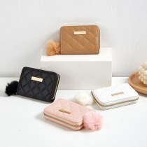カードバッグ卸売刺繍小銭入れシンプルなぬいぐるみバッグレディースカジュアル小さな財布