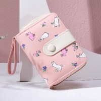 新しい韓国スタイルの女性の財布女の子の財布ショート大容量マルチカードスロット小銭入れ財布財布卸売