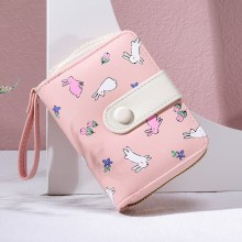 新しい韓国スタイルの女性の財布女の子の財布ショート大容量マルチカードスロット小銭入れ財布財布卸売