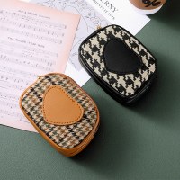 千鳥格子コンパクト財布小銭入れ女性のミニコインバッグ新しいホットスタイル絶妙なハイエンドニッチデザイン