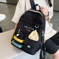 学生通学女性新しい和風バックパックファッショントレンド多用途コンピュータバッグデイリーカジュアルバックパック
