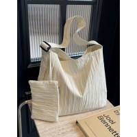 ニッチ大容量キャンバスバッグ女性用 2024 新しい初期 8 通勤クロスボディバッグサンフクラスショルダートートバッグ