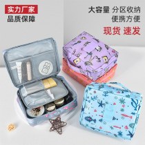 化粧品バッグスクエアバッグポータブルトイレタリーバッグ旅行収納防水収納袋大容量卸売