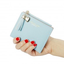 ショートウォレット ミニ レディース財布 薄い 小さい財布 レディース ファスナー小銭入れ 韓国風財布