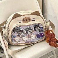 メカニカル バックパック 甘くてクールで多用途な Bar Ji Guzi シングル ショルダー クロスボディ バックパック