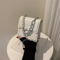ミニバッグ女性のための夏 2024 新しいトレンディなファッションチェーン小さな正方形バッグ多用途インポータブルクロスボディバッグ小さなバッグ