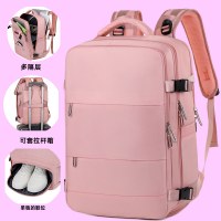 新しい旅行バックパックコンピュータバッグ女性のための大容量の荷物出張コンピュータバックパック男性大学生スクールバッグバックパック