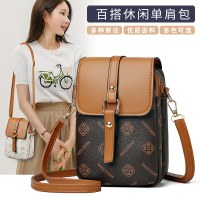 レディースバッグ新しい夏の女性のクロスボディバッグハイエンドの小さなバッグファッショナブルなマザー多層大容量携帯電話バッグ