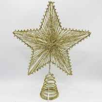 クリスマスツリー トップスター アイアンアクセサリー 五芒星 クリスマスツリー飾り クリスマスツリーペンダント