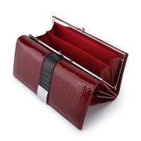 本革財布レディース小銭入れヨーロッパとアメリカの小銭入れファッションクラッチバッグ大容量携帯電話バッグ