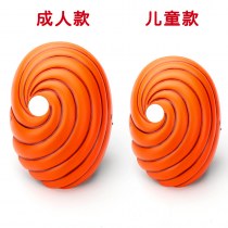 アニメ周辺忍者ハロウィーン衣類コスプレ小道具アクセサリーuchiha aofeiは地元のマスクをお持ちください