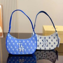韓国 MLB脇バッグNYクラシックジャカード刺繍レトロオールドフラワーファッション多用途通勤ハンドバッグショルダーバッグ