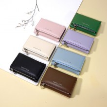 人気のイン財布レディースハイエンドPU財布シンプルな韓国風ショートレディース財布卸売財布学生向け30％オフ