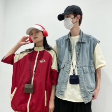 外国貿易ぶら下げネック小銭入れインスタイルかわいいミニ小さなショルダーバッグ 2024 新しいトレンディなポータブルヘッドフォンバッグコインバッグ