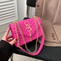 シンプルなカジュアルな小さなスクエアバッグ女性のための 2024 春の新ファッション トレンド ショルダーバッグレトロカジュアルクロスボディバッグ女性のための