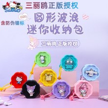 子供のミニシリコン小銭入れペンダント装飾漫画クロメヘッドフォン収納キーバッグ