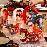 クリスマスギフトバッグ、クリスマスイブアップルギフトボックス、子供用ポータブルお土産セット、高見えクリスマスギフトバッグ