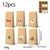 s623#12pcs（6款每款2个)
