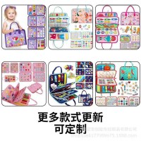 新しいフェルト学習早期教育ボード DIY アクションおもちゃ子供用ドレッシングボードフェルト幼児ビジーボード